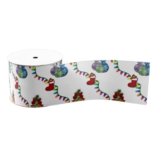 kerstdecoratief lint (Spoel)