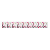 kerstdecoratief lint, meow-kittens-riet grosgrain lint (Voorkant)