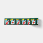 Kerstdecoratief lint, Snowman Grosgrain Lint (Voorkant)