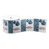 kerstdecoratief lint, vrolijk kerstfeest grosgrain lint (Spoel)