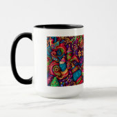 Kerstdecoratief Mok, 15 oz Mok (Links)