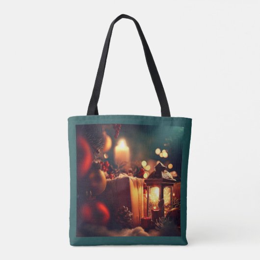 Kerstdecoraties 4 tote bag (Achterkant)