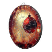 Kerstdecoraties (5) dartbord (Voorkant Rechts)