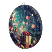 Kerstdecoraties (6) dartbord (Voorkant Rechts)