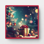 Kerstdecoraties 6 fotoplaat (Voorkant)