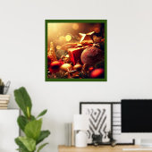 Kerstdecoraties 7 poster (Thuiskantoor)