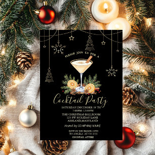Kerstdecoraties Cocktail Sinaasappel Kerst Kaart