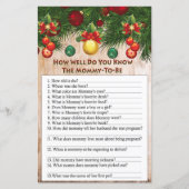 kerstdecoraties hoe goed ken je het spel ? (Voorkant)