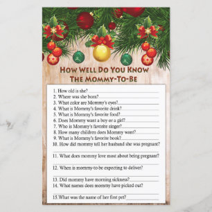 kerstdecoraties hoe goed ken je het spel ?