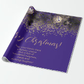 Kerstdecoraties in punten cadeaupapier (Uitgerold)