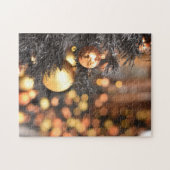 Kerstdecoraties langs Fulham Road, Chelsea Legpuzzel (Horizontaal)