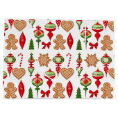 kerstdecoraties Snoep voor koekjeskoekjes Groot Cadeauzakje (Achterkant)