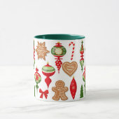 kerstdecoraties Snoep voor koekjeskoekjes Mok (Midden)