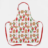 kerstdecoraties Snoep voor koekjeskoekjes Schort (Voorkant)