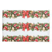 Kerstdecoraties Vakantiebed Kussen Hoesje Kussensloop (Achterkant)