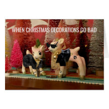 Kerstdecoraties verdwenen slecht aanpasbare kaart