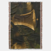 kerstdecoratieve bell deken (Voorkant Verticaal)