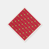 Kerstdecoratieve feestdag — standaard Cockta Servetten (Hoek)