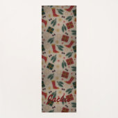 kerstdecoratieve versieringen  yogamat (Voorkant)