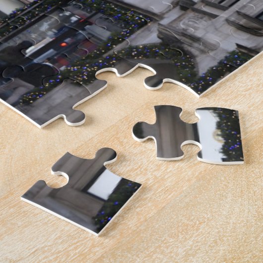 Kerstdecorations, Londen, Engeland, Verenigd Konin Legpuzzel (Zijkant)