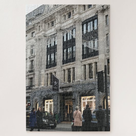 Kerstdecorations op Regent Street, Londen, Verenig Legpuzzel (Verticaal)
