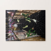 Kerstdecorations, SoHo, Londen, Verenigd Koninkrij Legpuzzel (Horizontaal)