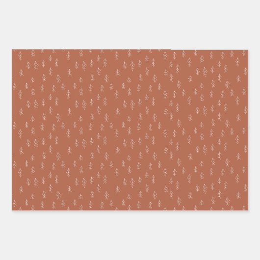 Kerstdecorpeerpapier Inpakpapier Vel (Voorkant 2)