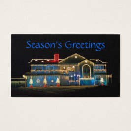 kerstdecorpties Gift Labels Visitekaartjes