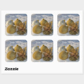 Kerstdecortatie aangepaste tekst stickers (Vel)