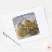 Kerstdecortatie aangepaste tekst stickers (Envelop)