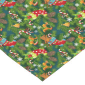 Kerstdecorteringspatroon Korte Tafelloper (Hoek)