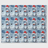 kerstdecoupage voor kerstkerstmis met de luier of cadeaupapier (Vlak)