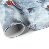 kerstdecoupage voor kerstkerstmis met de luier of cadeaupapier (Rol Hoek)