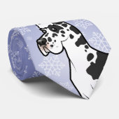 kerstdeen stropdas (Opgerold)