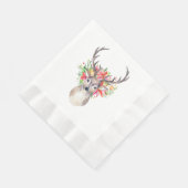 Kerstdeer Papier Napkins Servet (Hoek)