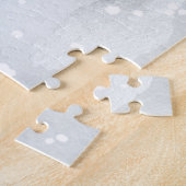 Kerstdeer winterlandschap legpuzzel (Zijkant)