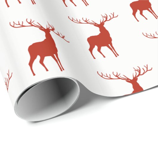 Kerstdeerpapier Cadeaupapier (Rol Hoek)