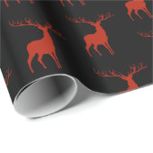 Kerstdeerpapier Cadeaupapier (Rol Hoek)