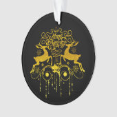 kerstdeers Silhouettes-Ornament Ornament (voorkant)