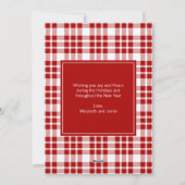 Kerstdefinitie Fotovakantie Kaart (Achterkant)