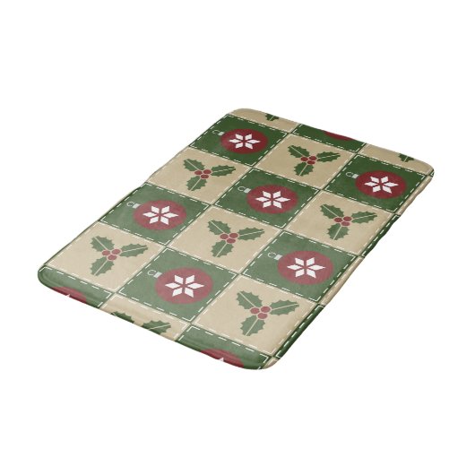 Kerstdeken Badmat (Gekanteld)