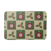 Kerstdeken Badmat (Voorkant)