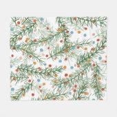 Kerstdeken Fleece Deken (Voorkant (Horizontaal))
