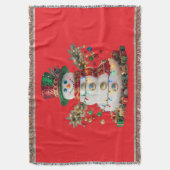 Kerstdekendeken Deken (Voorkant Verticaal)