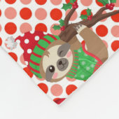 kerstdekendeken fleece deken (Hoek)