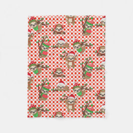 kerstdekendeken fleece deken