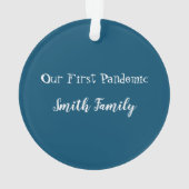 Kerstdeling Kindness niet Germs Ornament (achterkant)