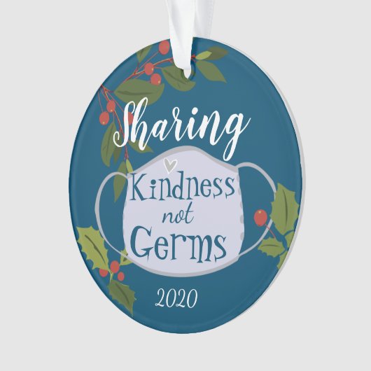 Kerstdeling Kindness niet Germs Ornament (voorkant)