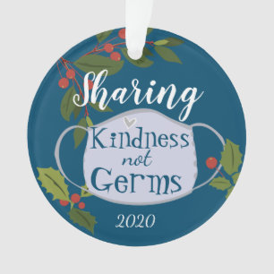 Kerstdeling Kindness niet Germs Ornament