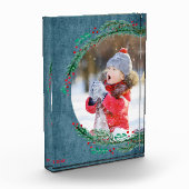 Kerstdenfamilie Fotoblokken (Links)